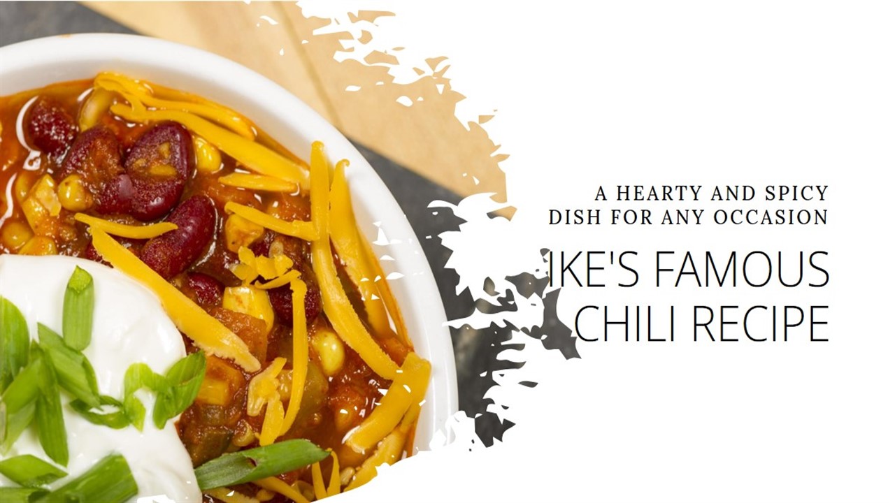 Ike's Chili Recipe