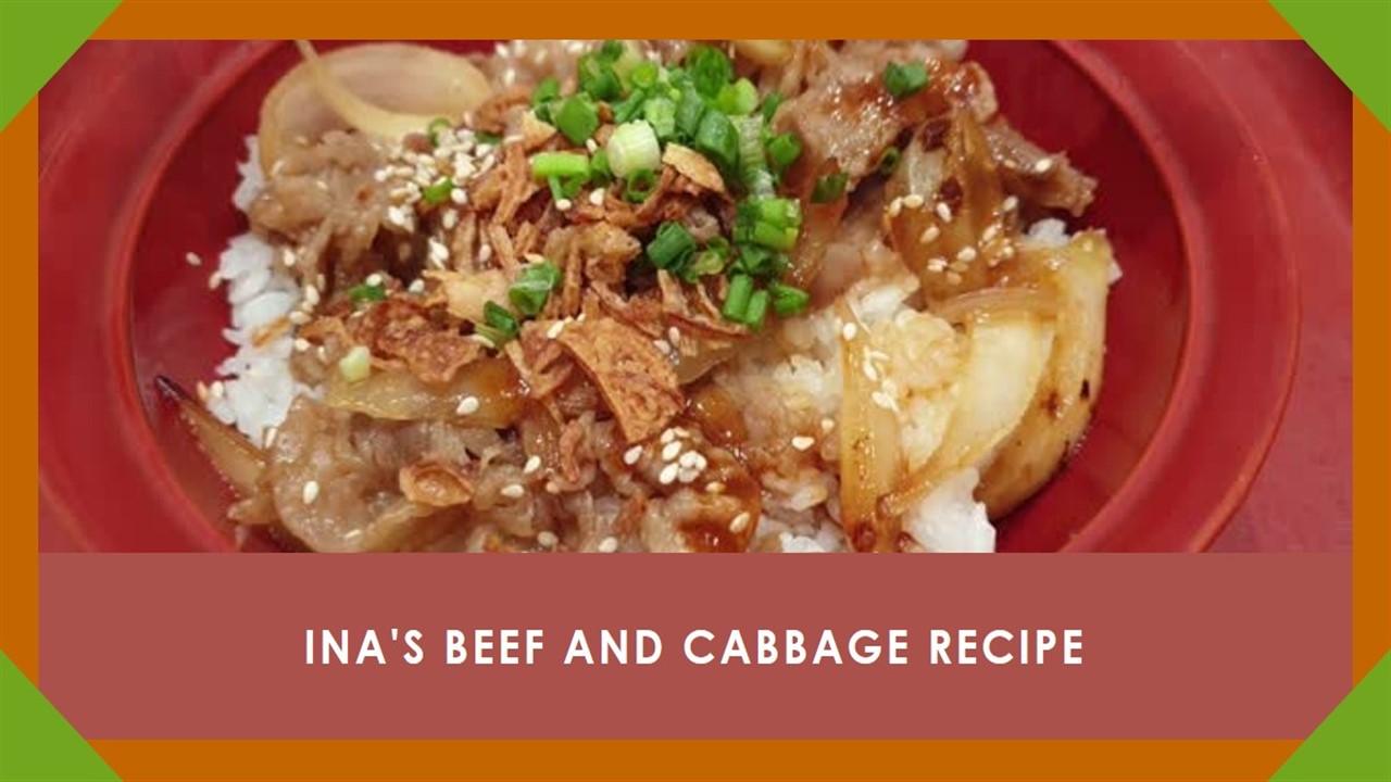 Ina Garten's Beef and Cabbage Recipe